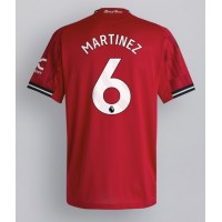 Stroje piłkarskie Manchester United Lisandro Martinez #6 Koszulka Podstawowej 2025-26 Krótki Rękaw